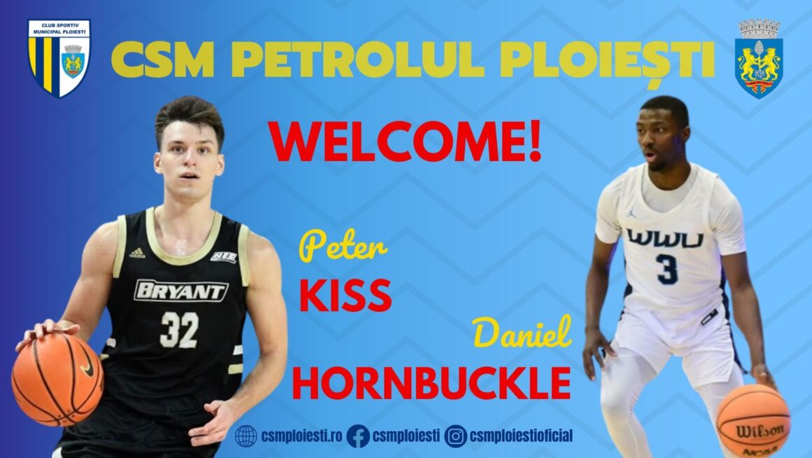 Backcourt american pentru CSM Petrolul: Daniel Hornbuckle şi Peter Kiss vin la Ploieşti!