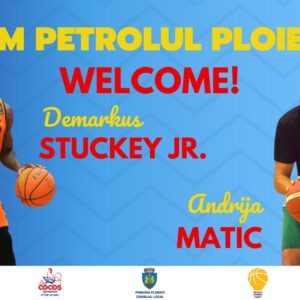 Schimbări în lotul CSM Petrolul Ploieşti: Demarkus Stuckey Jr. şi Andrija Matic in, Averyl Ugba out!