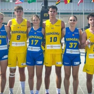 Rareş Movileanu, pe 6 cu naţionala României de „3×3” U18 la Gimnaziada ISF din Bahrain!