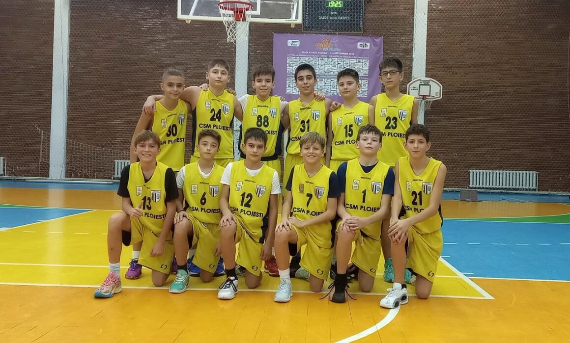 Succese concludente pentru CSM BBA Petrolul Ploieşti „U13” la debutul în noul sezon!