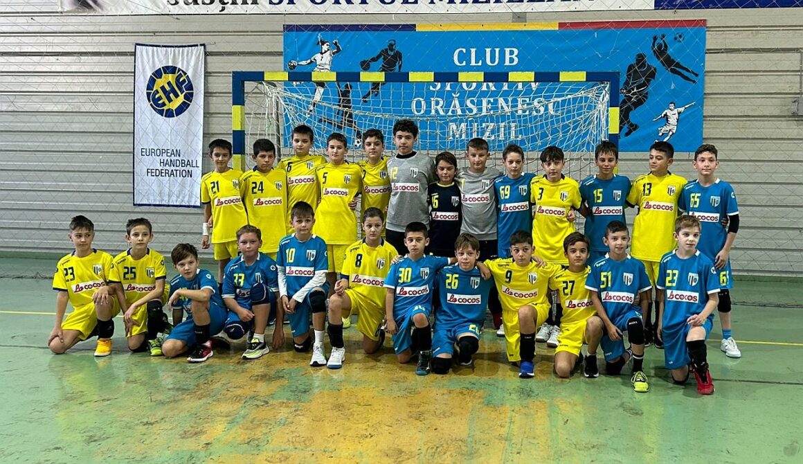 Weekend judeţean cu două victorii şi două înfrângeri pentru echipele de handbal juniori 4 ale clubului