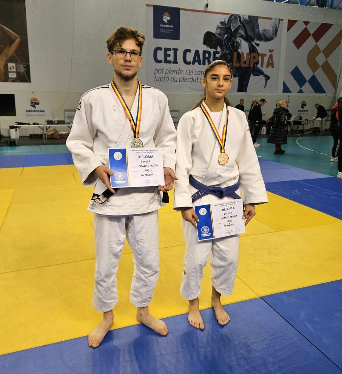 Judo: Andrei Cristescu, vicecampion naţional Ne Waza la Juniori „U21”!