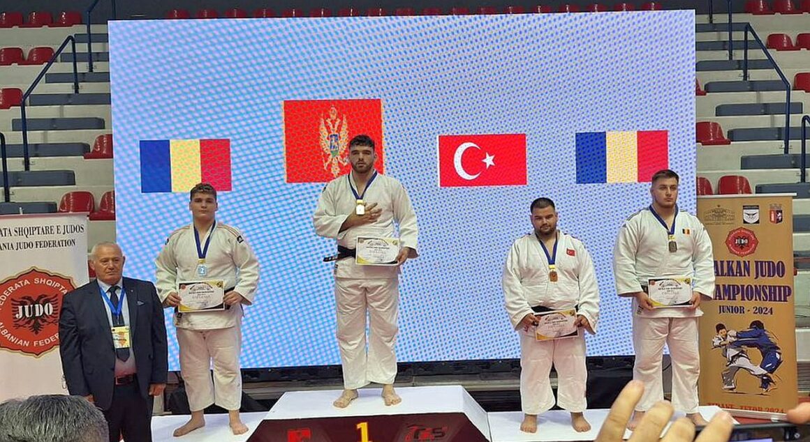 Judo: David Ţugui, medalie de bronz la Campionatul Balcanic de Judo U21 de la Tirana!