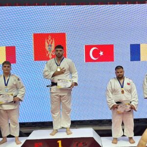 Judo: David Ţugui, medalie de bronz la Campionatul Balcanic de Judo U21 de la Tirana!