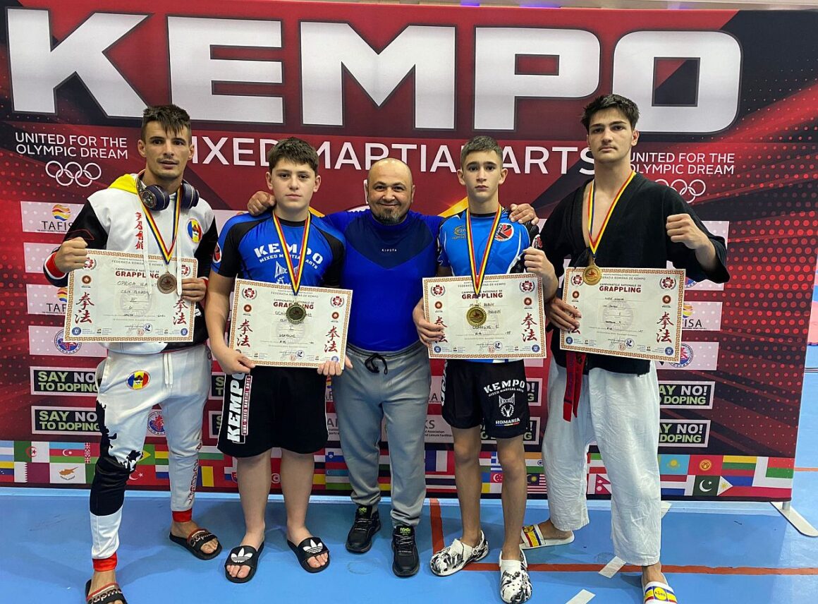 Kempo: 7 medalii de aur pentru sportivii de la CSM Ploieşti la Campionatul Naţional de Grappling!