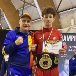 Boxerul Fabian Stroe, campion naţional de tineret la categoria „57 kg”!