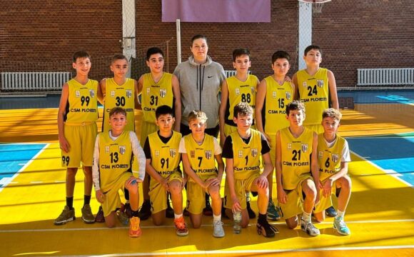 CSM BBA Petrolul Ploieşti „U13”, calificată de pe primul loc în Faza a II-a a campionatului!