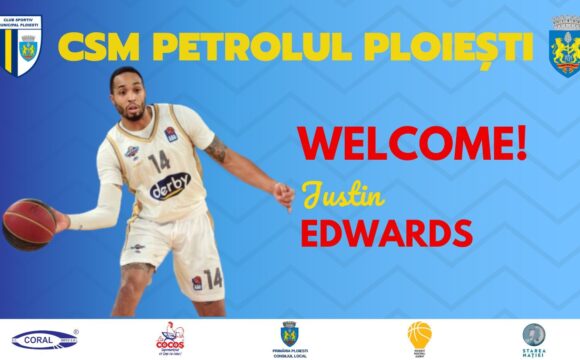 Schimbare în lotul echipei de baschet seniori: Justin Edwards îl înlocuieşte pe Peter Kiss!