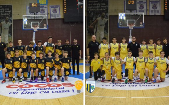 Baschet: calificare „la braţ” în Faza a II-a a campionatului pentru echipele „U14” ale CSM Petrolul Ploieşti!