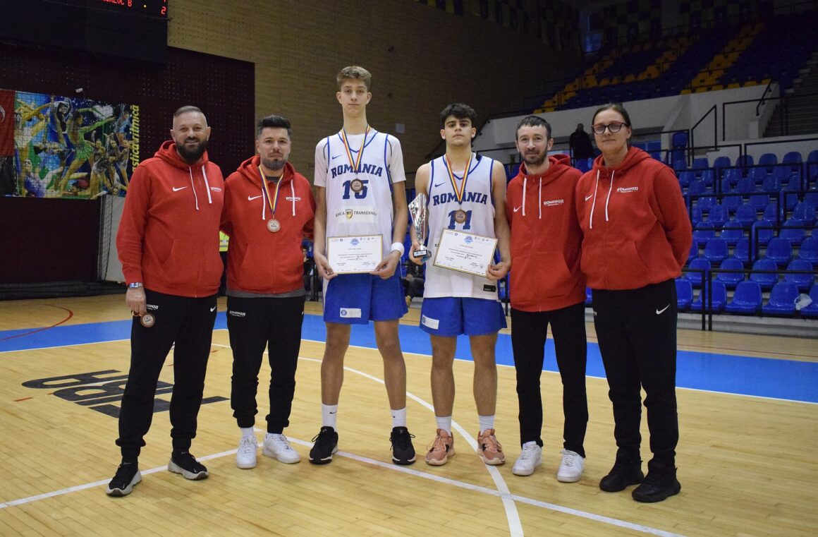 Echipa naţională „U16” a României, pe locul al 3-lea la „European Basketball Balkanic Games”!