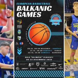 Sala Sporturilor Olimpia găzduieşte, în weekend, „European Basketball Balkanic Games”!