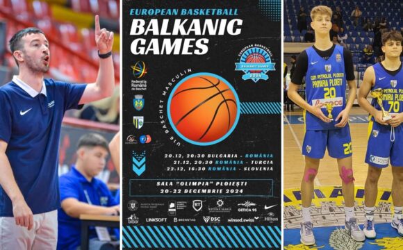 Sala Sporturilor Olimpia găzduieşte, în weekend, „European Basketball Balkanic Games”!