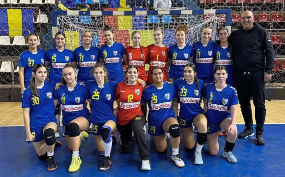 Victorie fără emoţii pentru echipa de handbal junioare 2 la Viitorul Galaţi: 43-28 (18-12)!