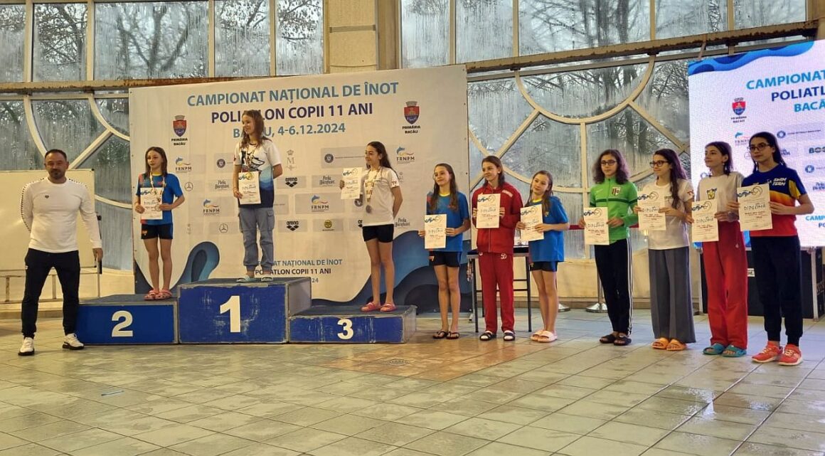 Alexandra Dosaru, pe locul 7 la Campionatul Naţional de Poliatlon pentru Copii – 11 ani!