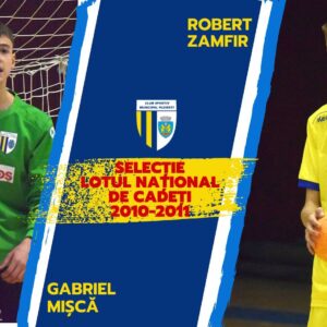 Handbal: Gabriel Mişcă şi Robert Zamfir participă la un trial al generaţiei 2010-2011!