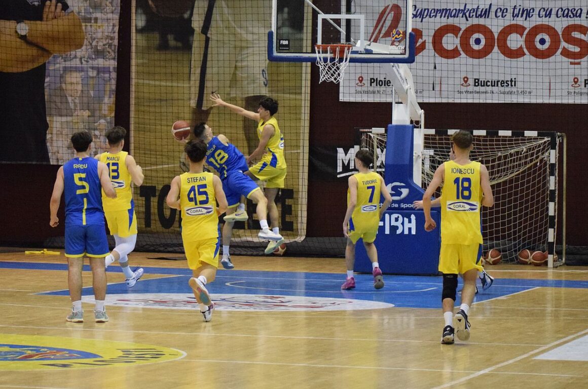 Derby doar pe hârtie la „U18”: CSM BBA Petrolul Ploieşti – CSU Andu Sibiu 92-67!