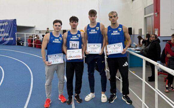 Atleţii de la CSM Ploieşti, 5 medalii obţinute la Cupa Romanian Master Athletics!