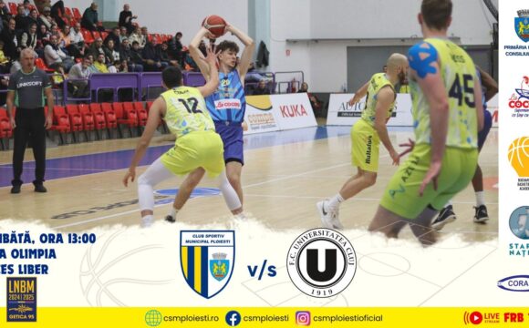 Campioana vine mâine în „Olimpia”: CSM BBA Petrolul Ploieşti – U-BT Cluj-Napoca, la ora 13:00!