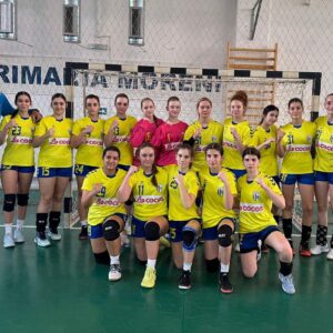 Echipa de handbal junioare 2, succes lejer cu Victoria Olteni: 43-22 (24-10!