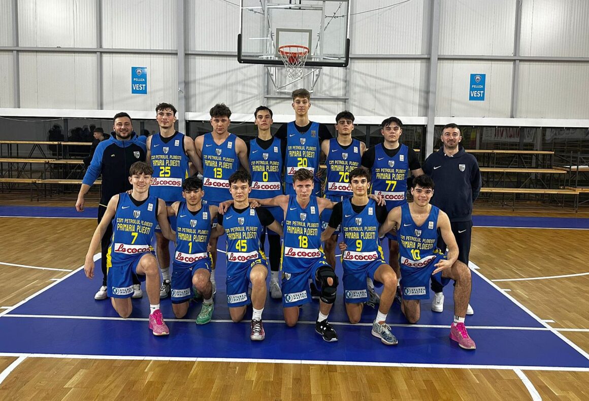 Debut de an cu victorie pentru CSM BBA Petrolul Ploieşti „U18”: 80-64 la CS Vâlcea 1924!