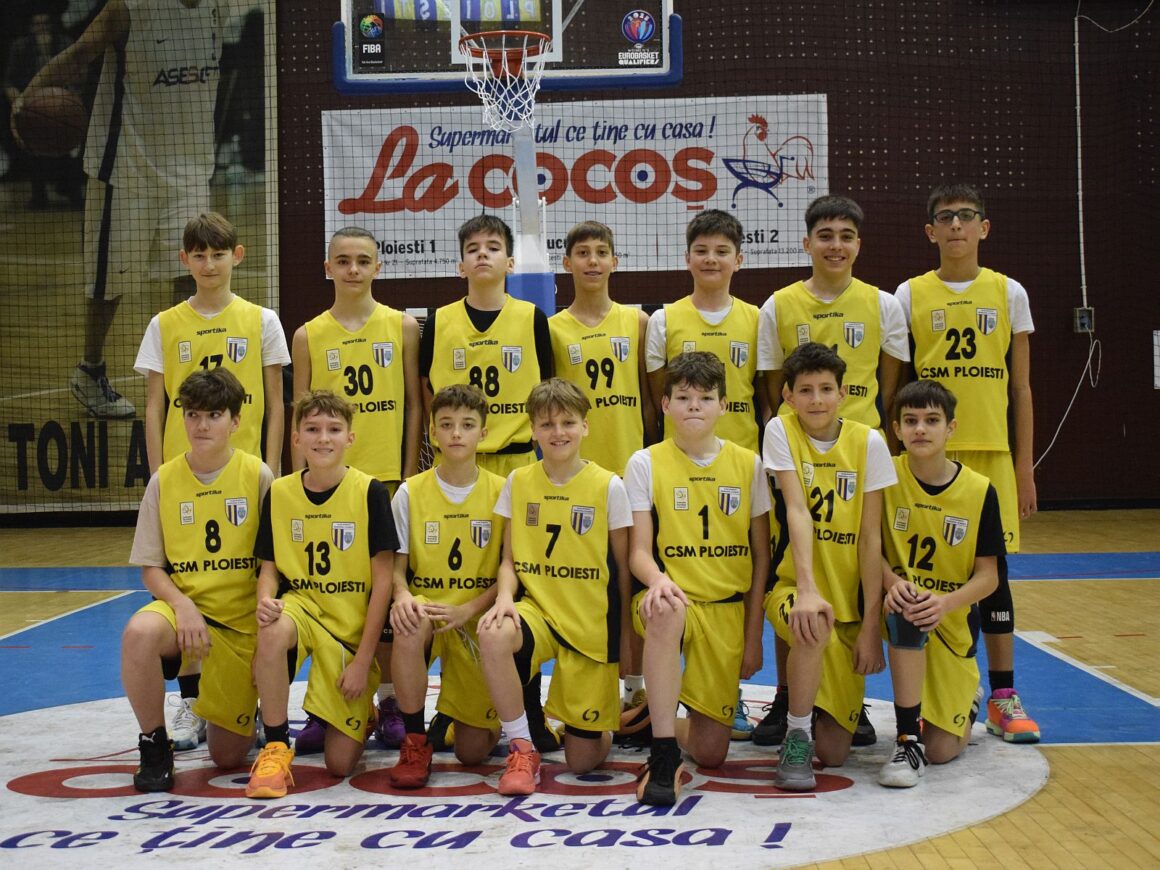 Două victorii şi CSM BBA Petrolul Ploieşti „U13” merge în Faza Semifinală a campionatului!