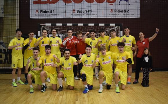 Victorie şi calificare în Turneul Semifinal 1 Valoare pentru echipa de handbal juniori 1 a CSM Ploieşti!