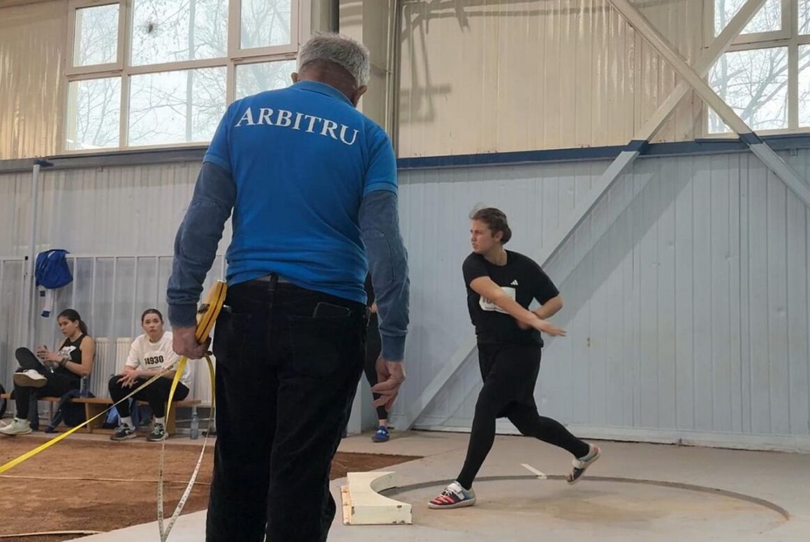 Atletism: Daria Popescu, participare cu „personal best” la Campionatul Naţional „U18”!