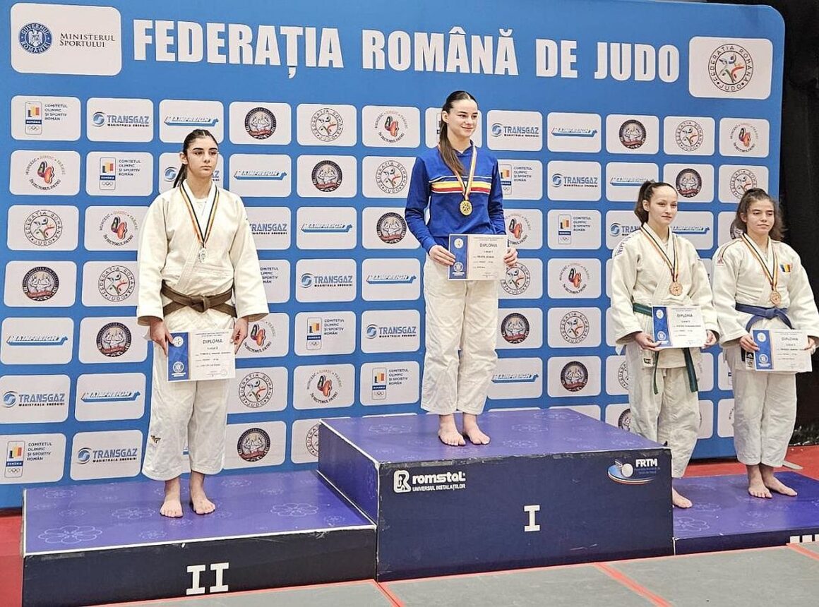 Judo: Yasmine Tomescu, vicecampioană naţională „U18” la categoria „-57 kg”!