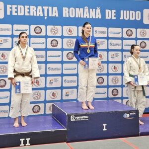 Judo: Yasmine Tomescu, vicecampioană naţională „U18” la categoria „-57 kg”!