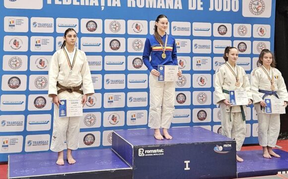 Judo: Yasmine Tomescu, vicecampioană naţională „U18” la categoria „-57 kg”!