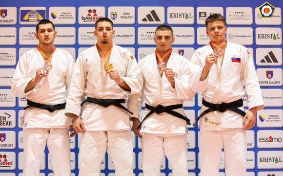 Alexandru Petre, medaliat cu argint la Cupa Europeană de Judo pentru Juniori „U21”!