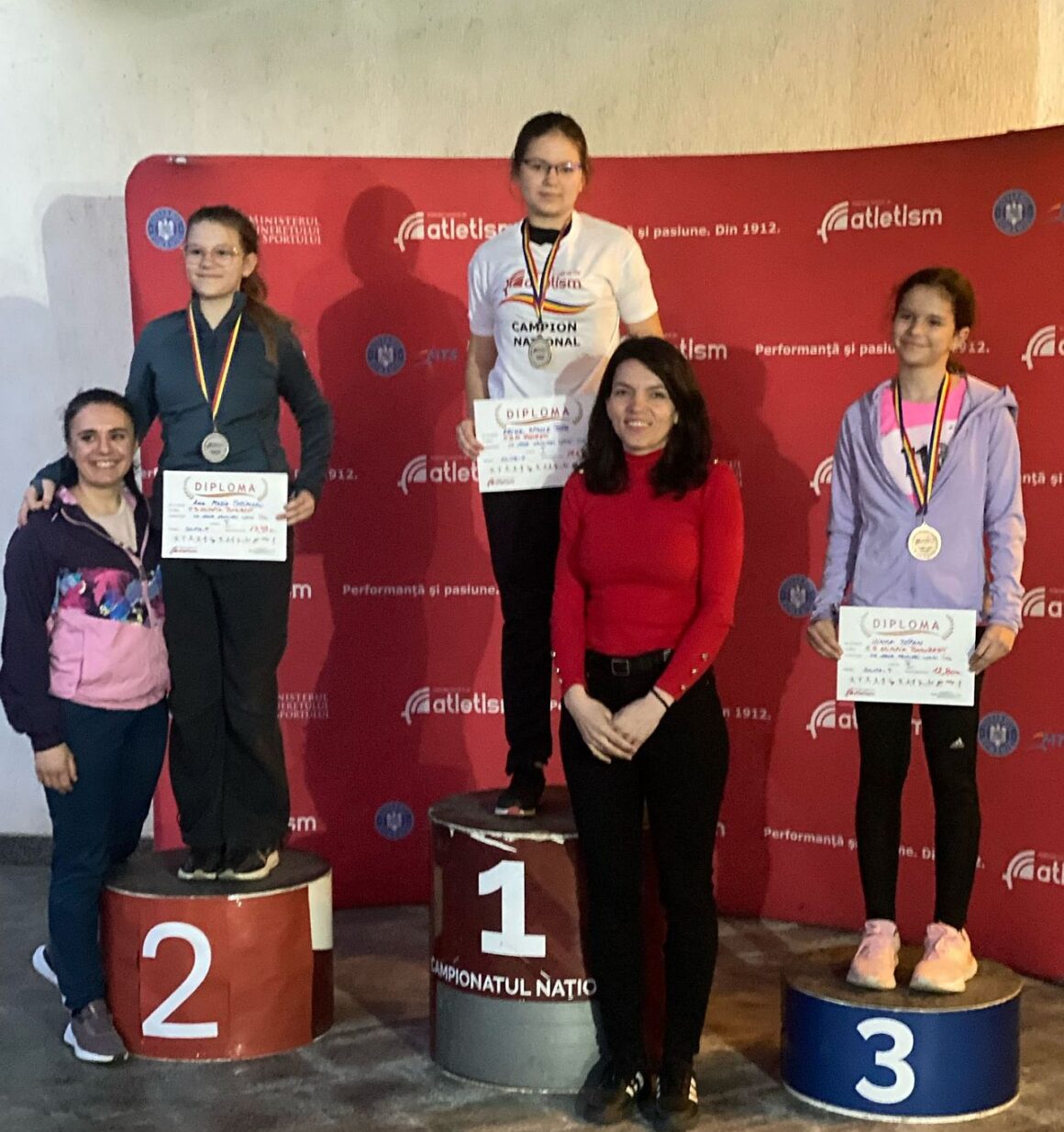 Atletism: Erika Popa, campioană naţională „U13” la aruncarea suliţei!