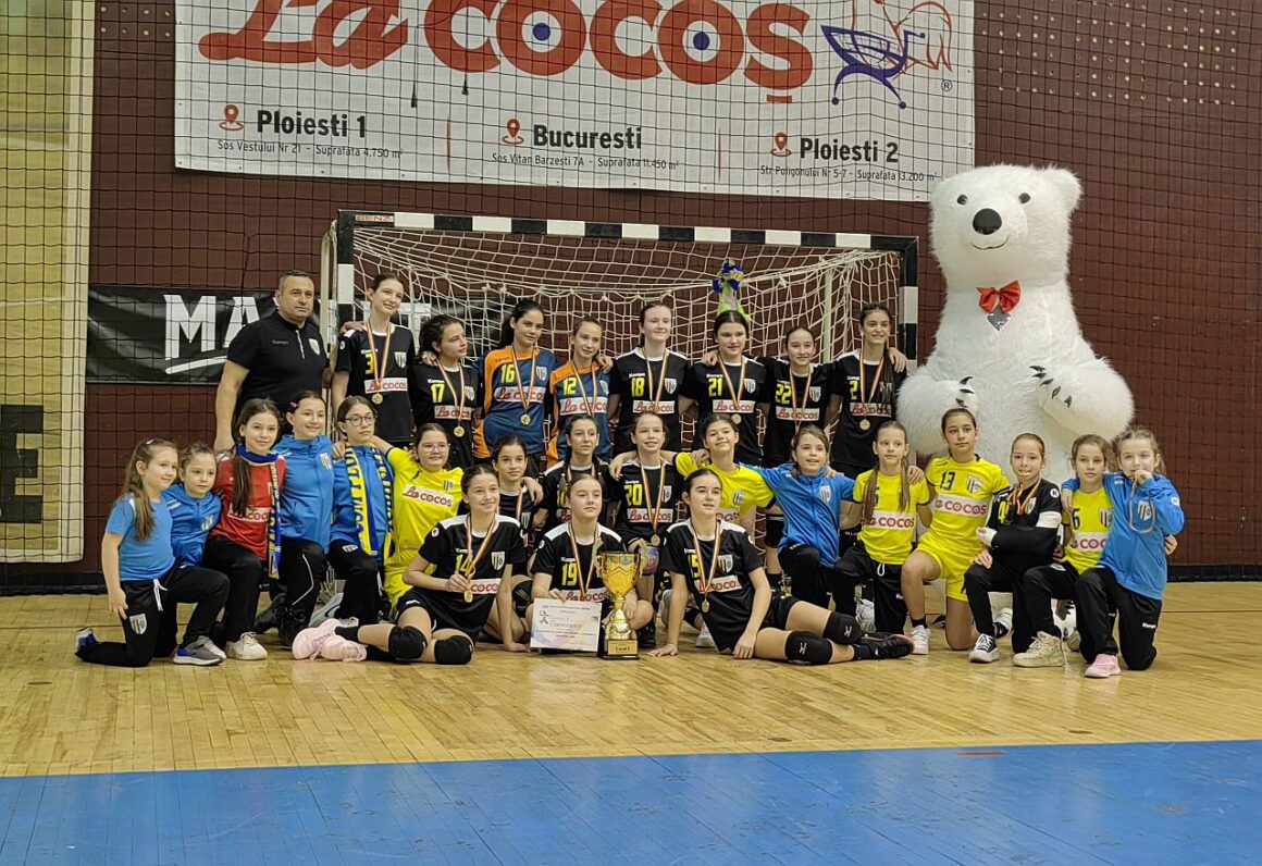 Echipele de juniori 4 ale CSM Ploieşti, pe podium în Campionatul Judeţean de handbal!