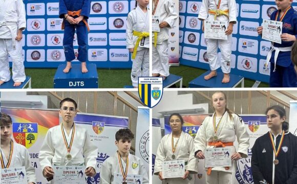 Nouă medalii obţinute de judoka de la CSM-CFR-CSŞ Ploieşti la „Cupa Râmnicului”!