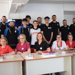 Baschetbaliştii de la CSM BBA Petrolul Ploieşti au donat, astăzi, sânge în scop caritabil!