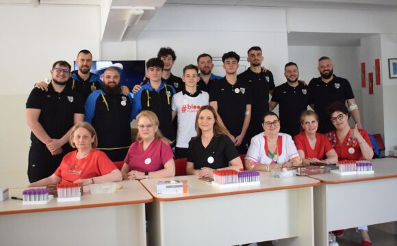 Baschetbaliştii de la CSM BBA Petrolul Ploieşti au donat, astăzi, sânge în scop caritabil!