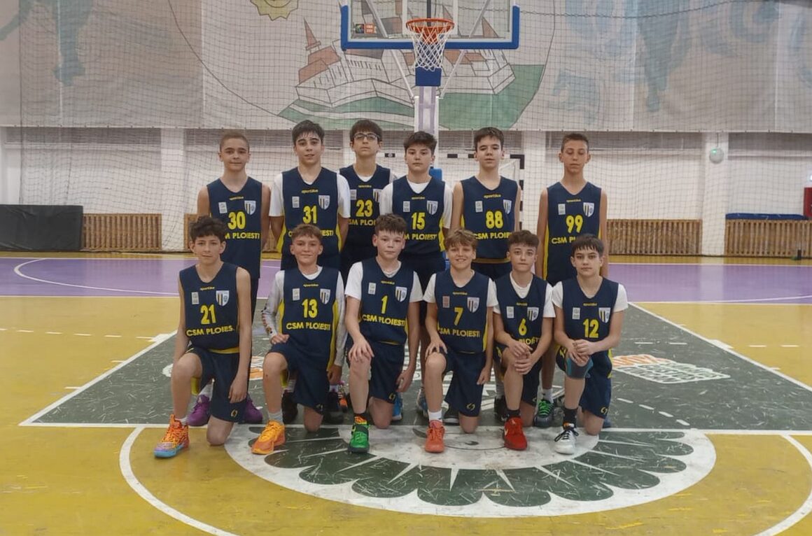 Baschet: CSM BBA Petrolul Ploieşti „U13”, ca şi calificată la Turneul Final al campionatului!