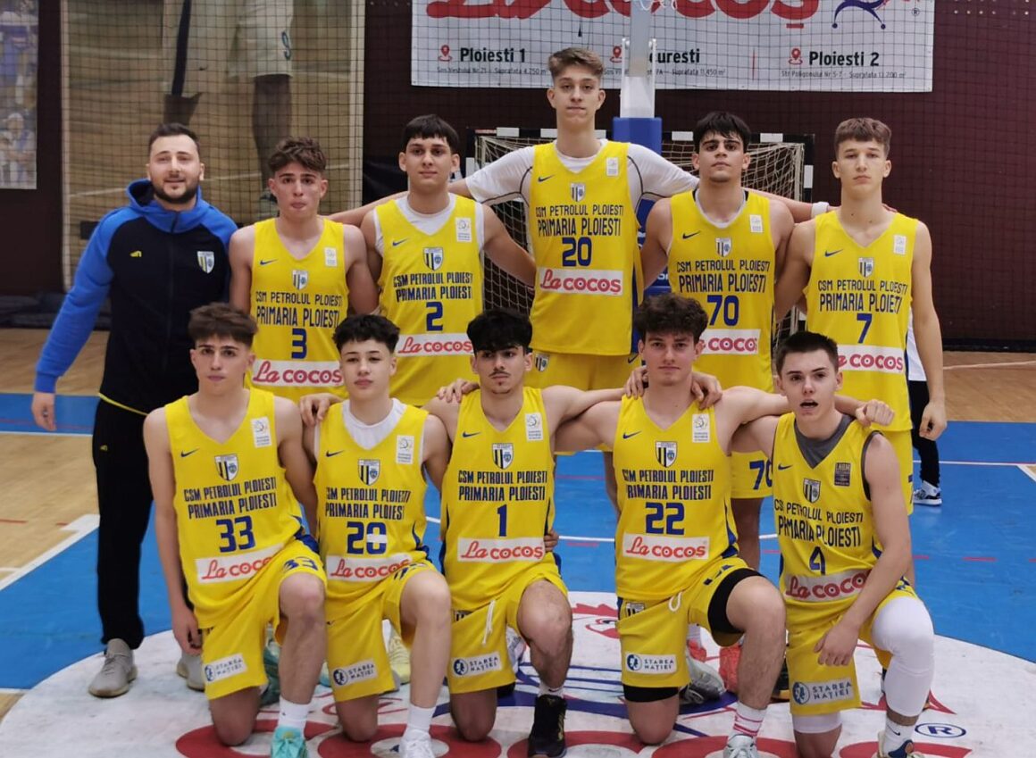 CSM CSŞ BBA Petrolul Ploieşti „U16” încheie Grupa Naţională cu o victorie în faţa U-BT Cluj-Napoca!